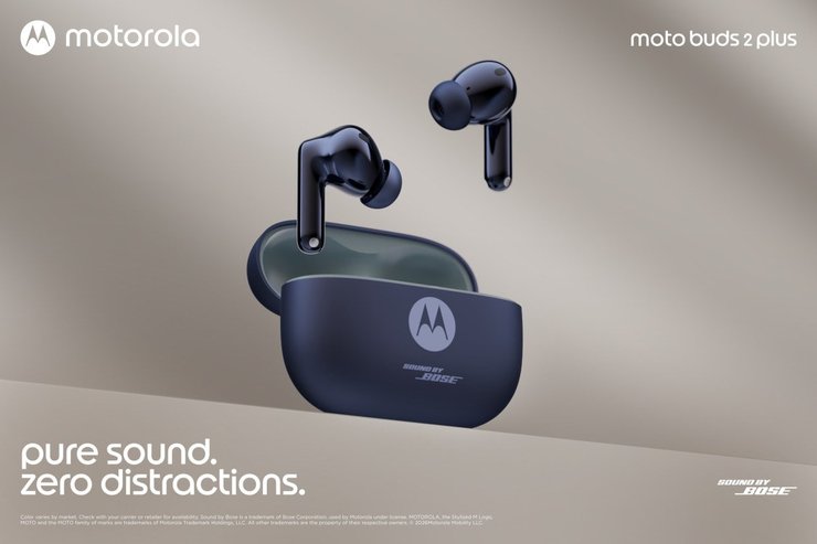 Наушники Motorola Moto Buds 2 Plus