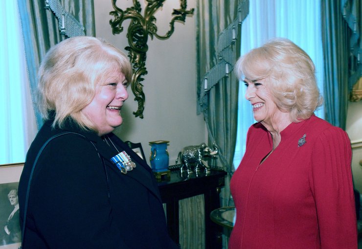 королева Камилла, прием в Кларенс-Хаусе