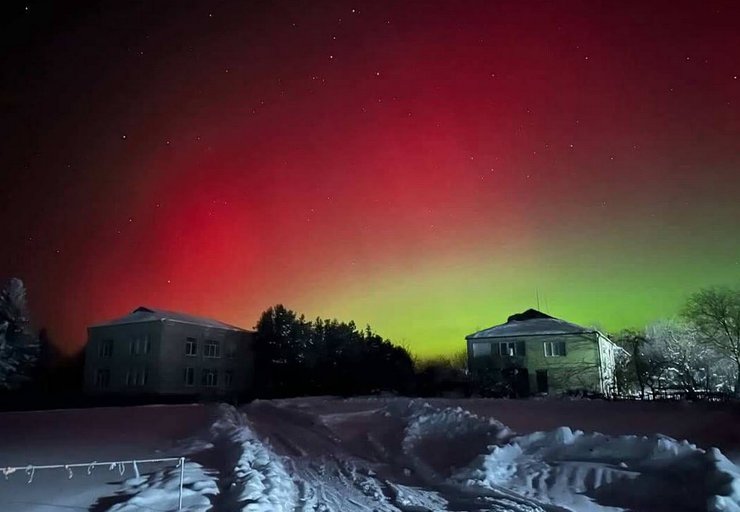 полярне сяйво Україна