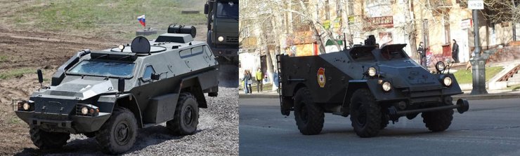 російські броньовики