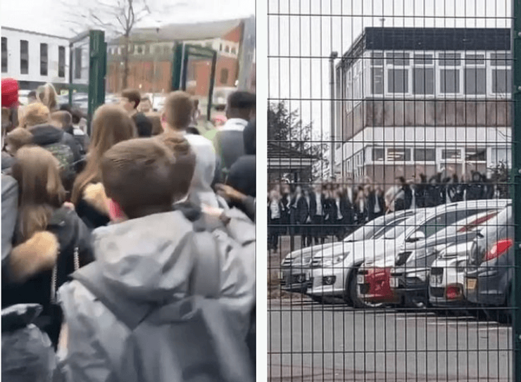 протесты учеников