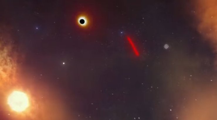 газовое облако, черная дыра, Х7, Стрелец А*