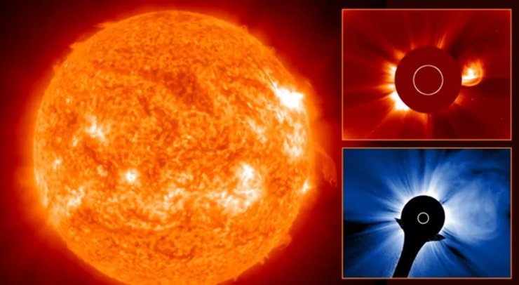 Сонце спалах