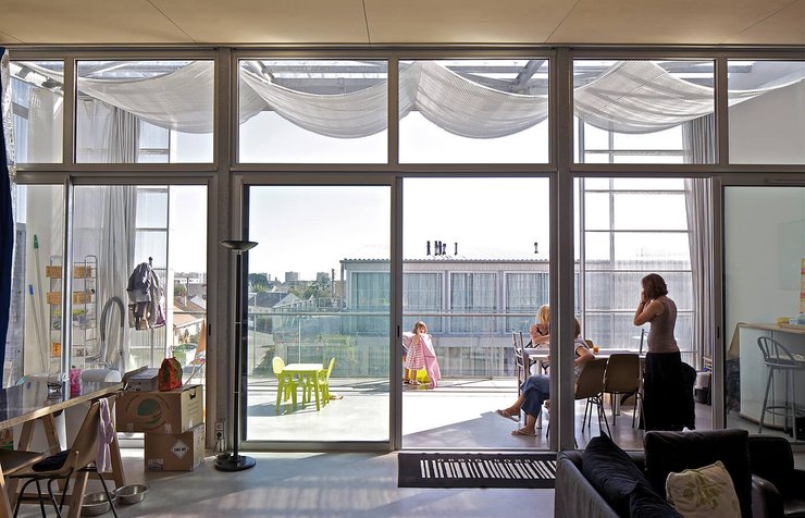 интерьер, застекленная стена, стеклянный фасад, реконструкция