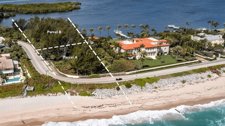 Земельный участок, улица миллиардеров, недвижимость, дорогая недвижимость, дорогой участок, дом рядом с океаном, дом у озера