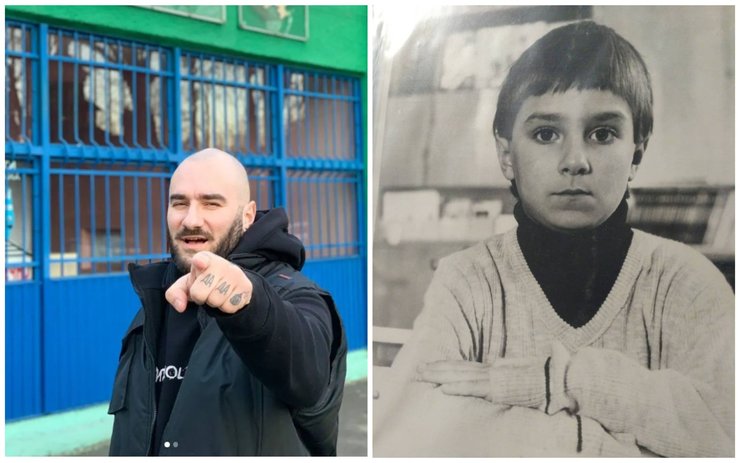 Саша Таб в школі