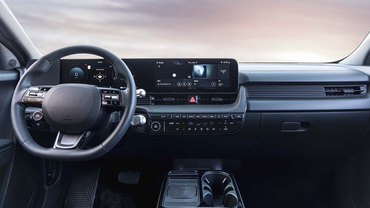 салон Hyundai Ioniq 5 XRT, Hyundai Ioniq 5, новий Hyundai Ioniq 5, електромобіль Hyundai Ioniq 5