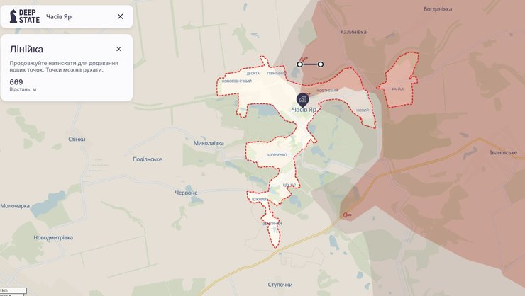 Наступление РФ, 16 декабря, карта, DeepState, Донбасс, Часов Яр