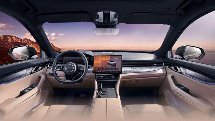 Салон Lynk & Co 09, Lynk & Co 09, Lynk & Co, Geely Lynk & Co, китайский кроссовер