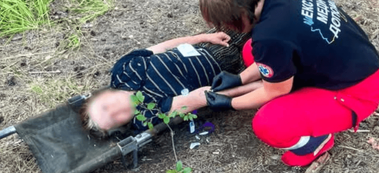 спасение из болота Ровненская область