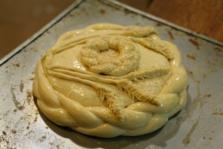 коровай, Троица