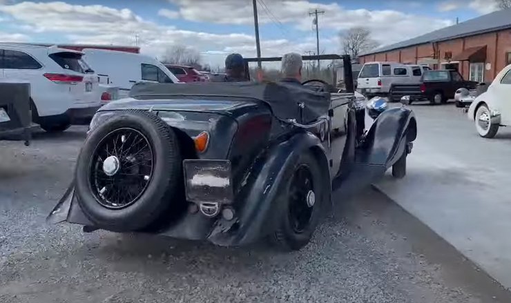 Bentley 4 ¼ Litre Drophead Coupe, Bentley 4 ¼ Litre, Bentley Drophead Coupe, кабриолет Bentley, спорткар Bentley