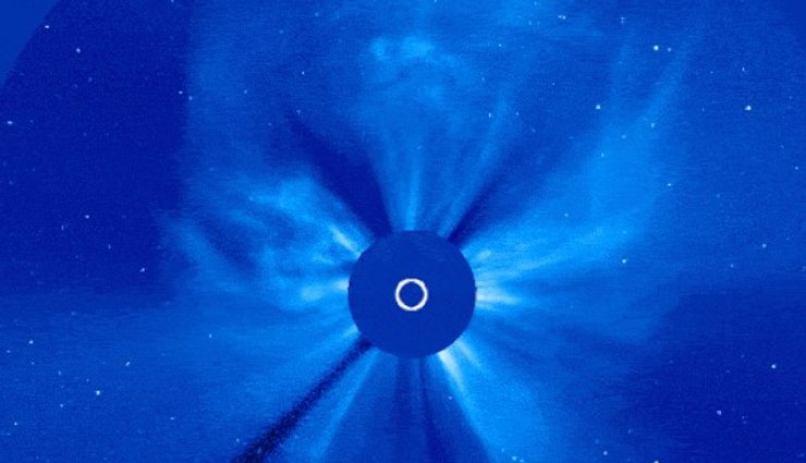 Солнце, корональный выброс массы