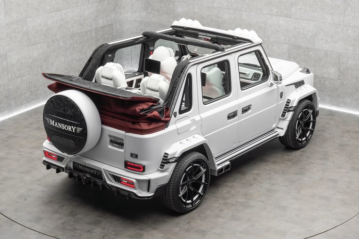 кабриолет гелендваген, Mercedes G-Class, Mercedes G-Class Mansory, тюнинг Гелендвагена, тюнинг Гелендвагена