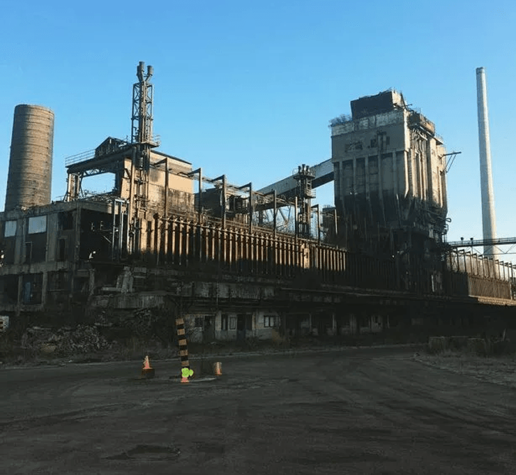 Самый уродливый город в мире, город, город-призрак, заброшенный город, руины, заводы, заколоченные дома, дом убийцы