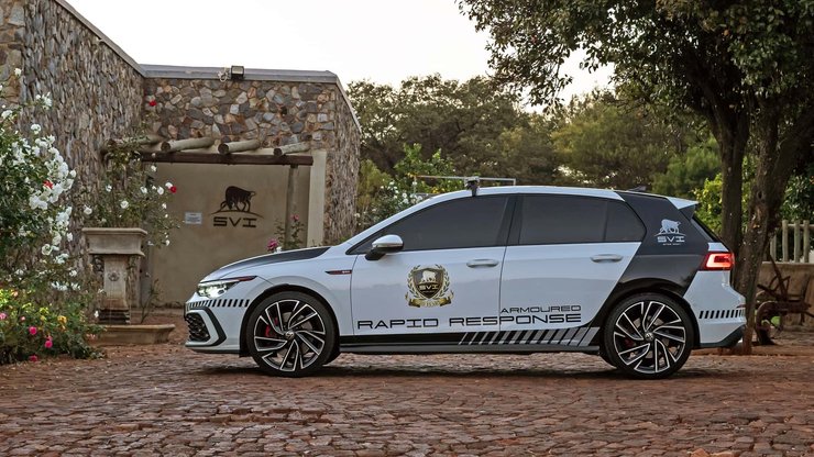 Volkswagen Golf, Volkswagen Golf GTI, бронированное авто, тюнинг Volkswagen Golf, тюнинг Volkswagen Golf