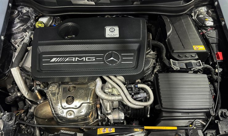 Мотор Mercedes A45 AMG