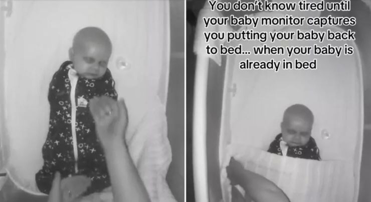 Мать не могла поверить своим глазам, когда просматривала видео с камеры наблюдения, что делал ее малыш