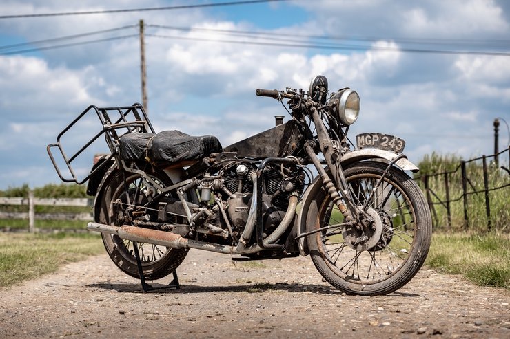 Vincent Black Shadow 1950, мотоцикл Vincent, Vincent Black Shadow