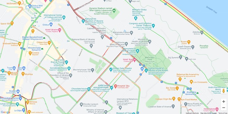 Пробки в Киеве