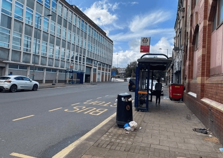 Мусор на Хантерс-роуд