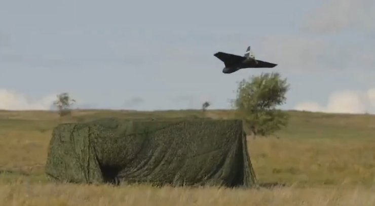 Испытания беспилотника "Гербера"