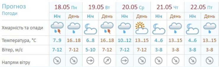 погода, наталья диденко, циклон, дожди, ветер, Киев