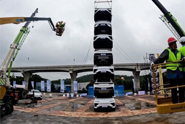 Chery eQ7, новый Chery eQ7, электромобиль Chery, кроссовер Chery