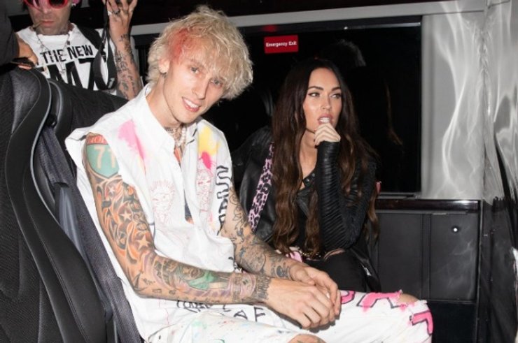 Меган Фокс и Machine Gun Kelly фото