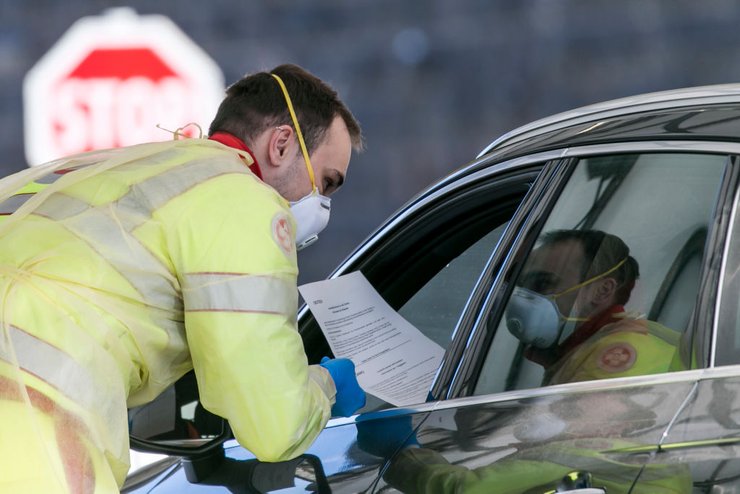 Граница, коронавирус, эпидемия, ЕС, Европа, Евросоюз, Австрия, фото