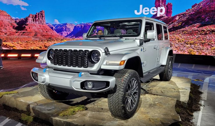 Jeep Wrangler 2024, автошоу в Нью-Йорке, автосалон в Нью-Йорке, Нью-Йоркский автосалон