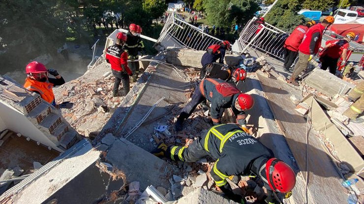 измир, землетрясение