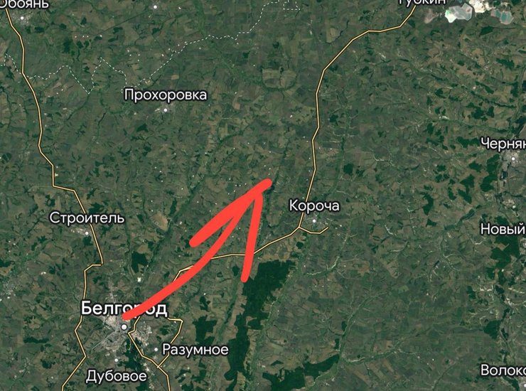 Аналитик заявил, что Ил-76 летел от границы с Украиной, а не по направлению к ней