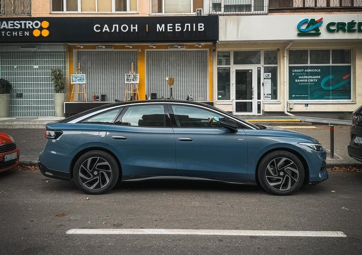 новый Volkswagen ID.7, электромобиль Volkswagen