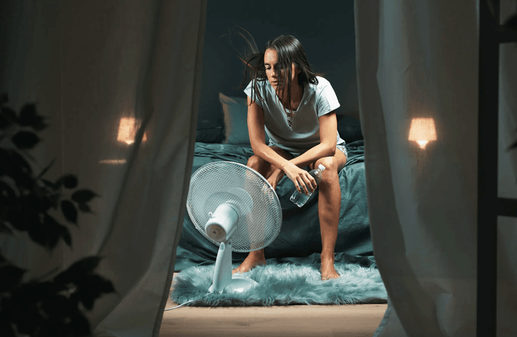 Вентилятор в жару