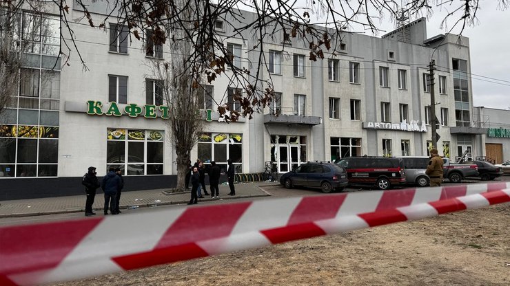 Вибух біля кафе в Миколаєві