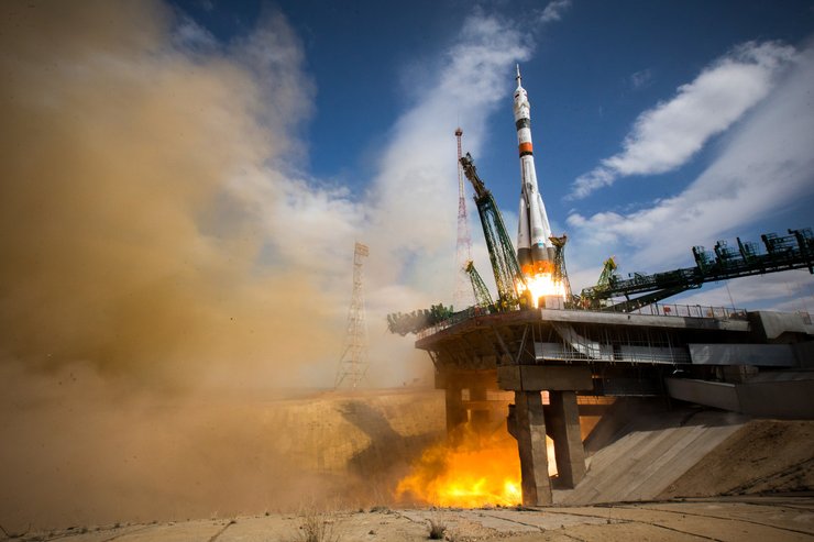 байконур, пуск ракеты, космодром, старт ракеты, космодром байконур