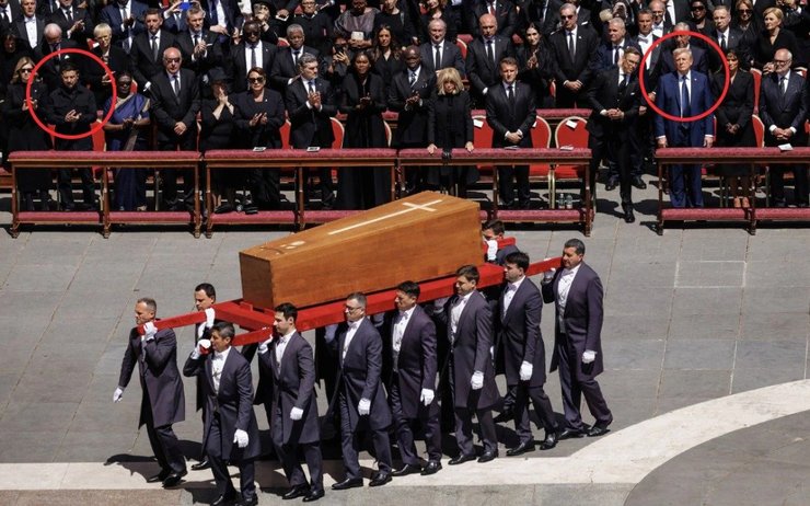 Церемонія у Римі, Ватикан, 26 квітня, похорон, Зеленський, протокол, місце