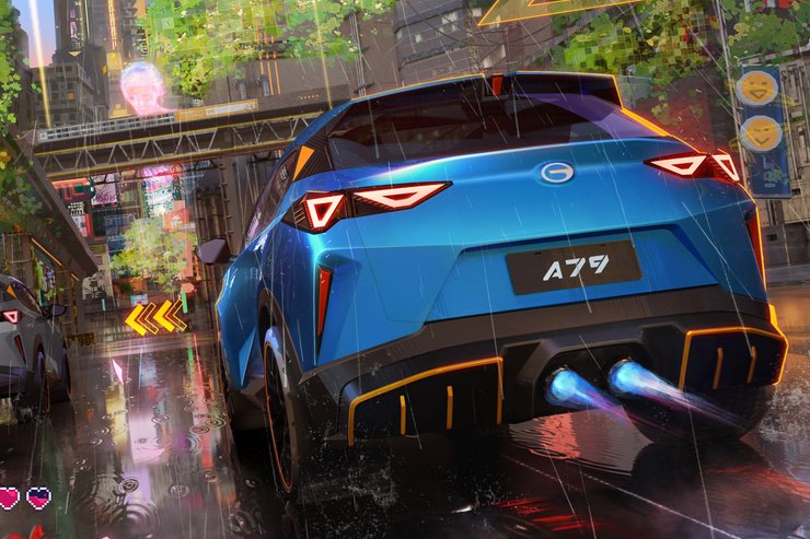 GAC Trumpchi A79, новый GAC Trumpchi A79, GAC Trumpchi, кроссовер GAC Trumpchi A79