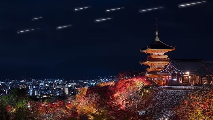 метеорний потік метеорний дощ штучний метеорний потік