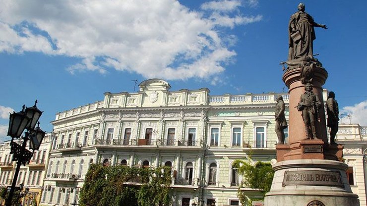 памятник екатерине, памятник, одесса
