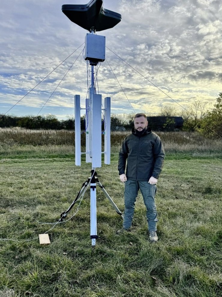 Ярослав Філімонов із РЕБ Kvertus Ms Azimuth