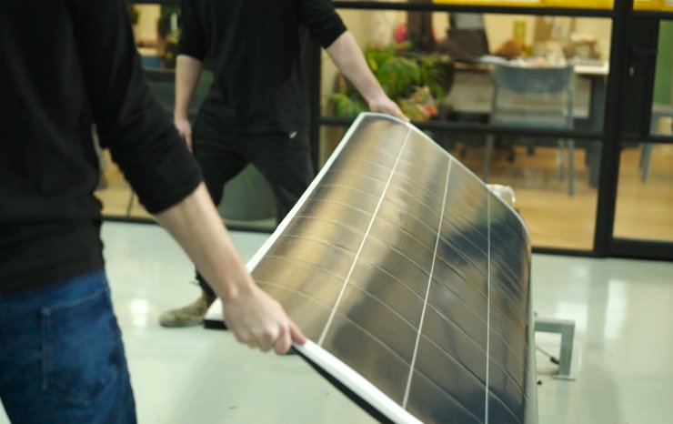 Гибкие солнечные панели