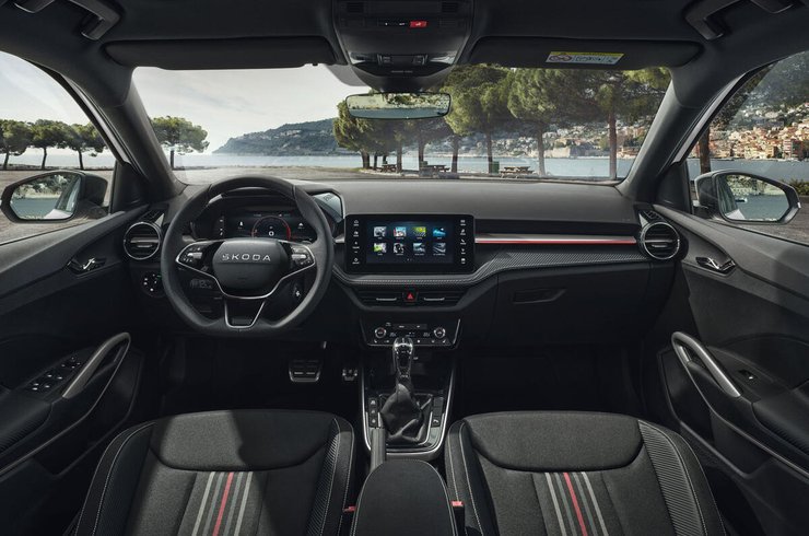 Салон Skoda Fabia 130