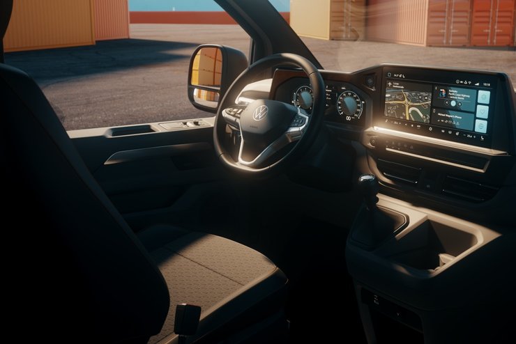 салон Volkswagen Transporter, Volkswagen Transporter 2024, новый Volkswagen Transporter