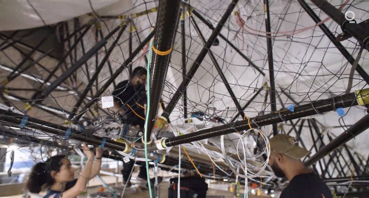 дирижабль Pathfinder 1, постройка дирижабля