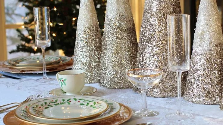 новогодний декор, Как украсить бутылку шампанского, декор бутылки шампанского