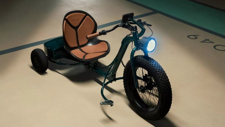 VOOK e-trike, электрический велосипед, электрический скутер, электробайк VOOK