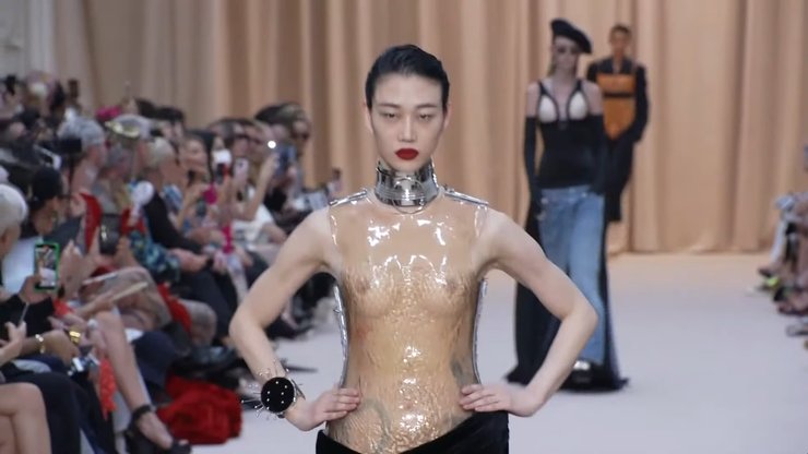 Jean Paul Gaultier Haute Couture by Olivier Rousteing, жан поль готье, оливье рустен, высокая мода