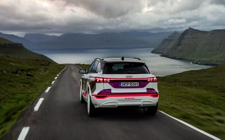 електромобіль Audi Q6, Новий Audi Q6, Audi Q6 e-tron, Audi Q6, Audi Q6, Audi, Audi Q6 2024